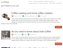 Tablet Screenshot of coffee-grinders.co.uk